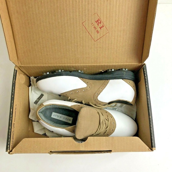 Nike Shoes - NEW Nike 6B White Air Classic Plus Golf Shoes